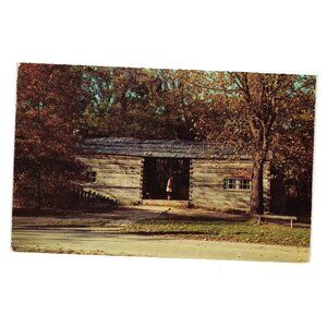 Miller Kelso Residence New Salem State Park Illinois Postcard Duplex Vintage